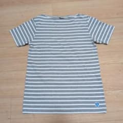 ORCIVAL オーシバル ボーダーカットソー Tシャツ グレー×白 サイズ2のサムネイル