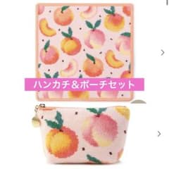 FEILER ピーチドット ポーチ ハンカチセットWEB限定 ペールピンクのサムネイル
