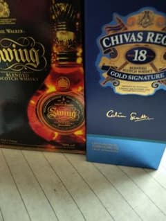 ウイスキー Johnnie Walker Swing & Chivas Regal 18 Johnnie Walker Swing & Chivas Regal 18 - メルカリ
