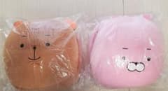 のん様_専用☆うらみちお兄さん ウサオとクマオ もちもち腕枕クッション☆のサムネイル