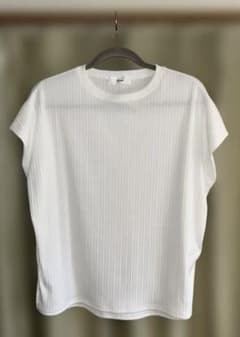Etretat 半袖リブTシャツ ホワイトのサムネイル