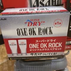 Asahi Super Dry ONE OK ROCK グラスペアセットのサムネイル