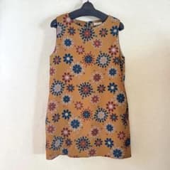 【美品】Weaver（ウィーバー）花柄チュニックワンピースのサムネイル