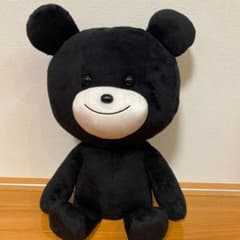 ブルボン　プチクマぬいぐるみ(黒)のサムネイル