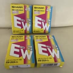シャープ ワープロ用カラーリボンカセット EWタイプ - メルカリ