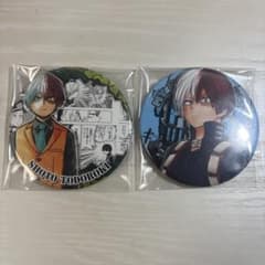 轟焦凍 原作缶バッジ 2個セットのサムネイル