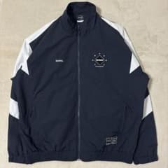24AW FCRB プラクティス スタージャケット ナイロン ネイビー L