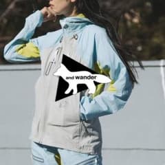Maison kitsune and wander コラボ　アノラックパーカー