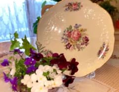 ドイツ♡サンスーシー♡ロゼンタール♡薔薇柄皿のサムネイル