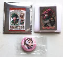 パブミラー風アクリルステッカーコレクション 麗日お茶子 くら寿司 缶バッジのサムネイル
