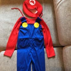 ハロウィン　マリオ　子供　コスチュームのサムネイル