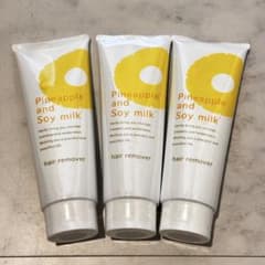 Pineapple and Soy milk 脱毛クリーム Pineapple and Soy milk 脱毛クリーム230g×3本セット - メルカリ