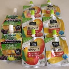 野菜と果実ジュレ⭐︎朝バナナ．マンゴーのサムネイル