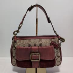 COACH コーチ ワンショルダーバッグ ソーホー 肩掛け スエード