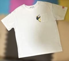 お文具といっしょ　Tシャツ　Lサイズ白のサムネイル