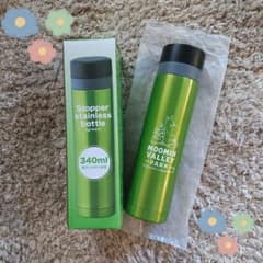 新品⭐ストッパー付き真空ステンレスボトル⭐340ml⭐ムーミンバレーパーク⭐限定のサムネイル