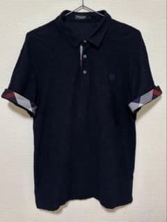 BLACK LABEL CRESTBRIDGE ネイビー ポロシャツ L - メルカリ