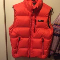 RLX Down vest orangeのサムネイル