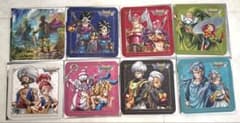 スクエニカフェ　コースター　ドラクエ3 ドラゴンクエスト　コンプ　8枚 ドラゴンクエストIII スクエニカフェ コースター 8枚