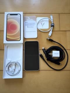 iPhone12 mini【ホワイト64GB】 バッテリー85% おまけ多数 - メルカリ