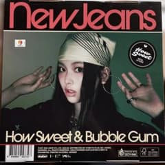 NewJeans How Sweet & Bubble Gum CDのサムネイル