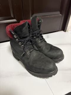 Timberland Woolrich ブーツ ブラック 値下げ可能‼️ - メルカリ