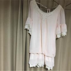 ボヘミアン シフォン トップスのサムネイル