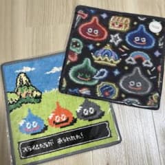 FEILER ドラクエ ハンカチ 2枚セット フェイラー ネオン タタカウ