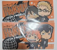 ハイキュー!! J-WORLD チケットホルダー 2種セット - メルカリ
