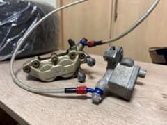 ブレンボ 4POT 40mm ゴールド昨年オーバーホール済 - メルカリ