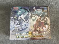 ポケモンカード ジムセット シュリンク付き box スノーハザードクレイバーストのサムネイル