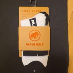 【新品未使用】MAMMUT マムート ロングソックス Lサイズ 24-26cmのサムネイル