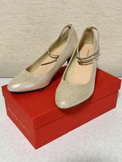 【美品】ORiental TRaffic 3wayパンプス ゴールド 38のサムネイル