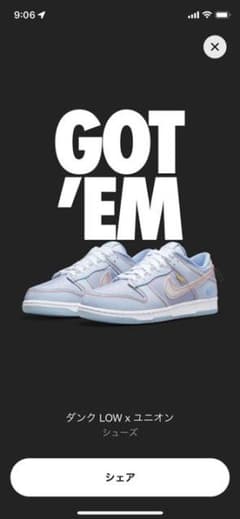NIKE DUNK LOW ユニオンのサムネイル
