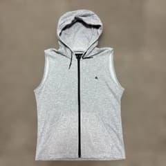 BURBERRY BLACK LABEL ノースリーブパーカー グレーのサムネイル