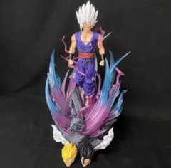 孫悟飯ビースト LED台座付き ガレージキッド フィギュア（差し替え頭3種） 孫悟飯ビースト LED台座付き ガレージキッド フィギュア（差し替え頭3