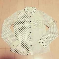 《ロデオ クラウンズ》ドット柄シャツのサムネイル
