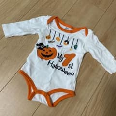 ハロウィン　肌着　ロンパースのサムネイル