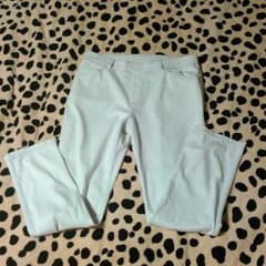 白パンツ　ウエストゴムのサムネイル