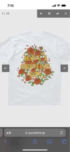 Have a grateful day ローズ　Tシャツのサムネイル