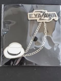 矢沢永吉 ラペルピン (ロゴ + パナマハット) - メルカリ