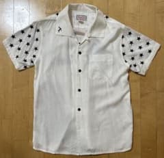Cushmanクッシュマン/星柄 刺繍半袖ボーリングシャツ /ビンテージレプリカ Cushmanクッシュマン/星柄 刺繍半袖ボーリングシャツ /ビンテージ