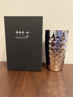 磨き屋シンジケート 二重ビアタンブラー 370mL ダイヤモンドカット仕上げのサムネイル
