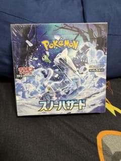 新品未開封】ポケモンカード スノーハザード BOX シュリンク付き