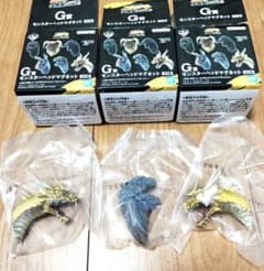 이치반 복권 고질라 대괴수 열전 GG상 몬스터 헤드 마그넷 3개 세트