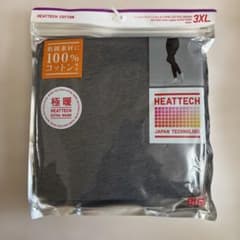 UNIQLO 極暖ヒートテックコットンレギンス 十分丈 3XL ダークグレーのサムネイル