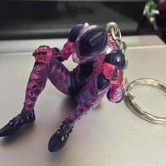 【もるひねぷん様専用】ジョジョの奇妙な冒険 パープルヘイズ キーホルダーのサムネイル