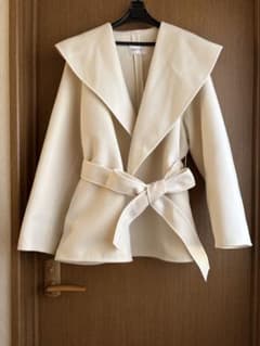 FRAY.I.D リバーコート ショート丈 ホワイト フリーサイズ 白 - メルカリ