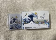 ポケモン　デッキシールド　ダブルデッキケース　海外　北斎　波乗り　新品未開封 ポケモン デッキシールド ダブルデッキケース 海外 北斎 波乗り 新品未