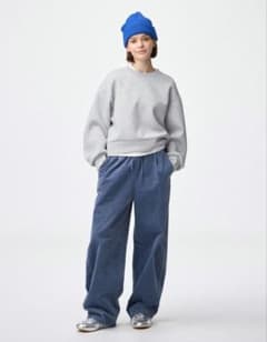 GU コーデュロイバレルレッグイージーパンツ XSのサムネイル